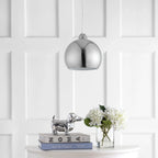 Suspension SAFAVIEH Lighting Stella, 1 lumière LED, réglable, en cuivre - 10 x 10 x 12,1 x 84,1 cm - 10 x 10 x 84 cm (L x P x H)