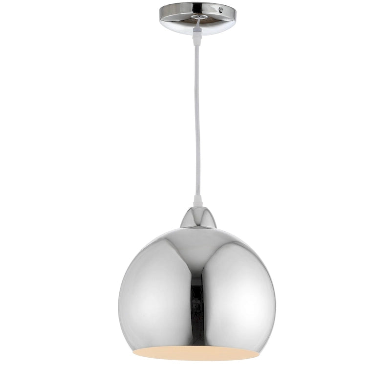 Suspension SAFAVIEH Lighting Stella, 1 lumière LED, réglable, en cuivre - 10 x 10 x 12,1 x 84,1 cm - 10 x 10 x 84 cm (L x P x H)