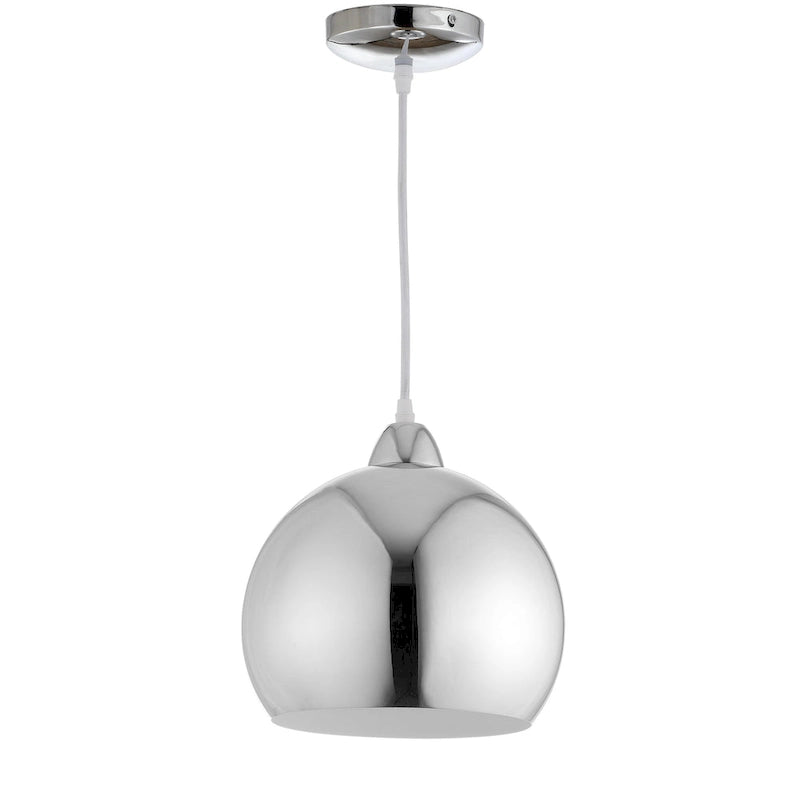 Suspension SAFAVIEH Lighting Stella, 1 lumière LED, réglable, en cuivre - 10 x 10 x 12,1 x 84,1 cm - 10 x 10 x 84 cm (L x P x H)