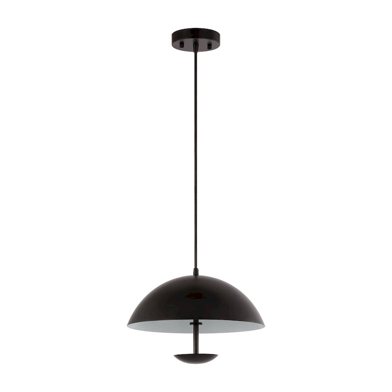 Suspension extensible Taletta de SAFAVIEH Lighting - 33 cm L x 33 cm P x 65,8 cm H - Noir - 33 cm L x 33 cm P x 178 cm H