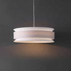 Suspension extensible SAFAVIEH Lighting Aivo - 50,8 cm L x 50,8 cm P x 64,8 cm H - Crème/Blanc - 50,8 cm L x 50,8 cm P x 175,3 cm H