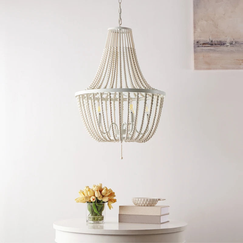 Suspension Fedosia 5 lumières de SAFAVIEH Lighting - 5 lumières - 56 cm (L) x 56 cm (P) x 81 cm (H)