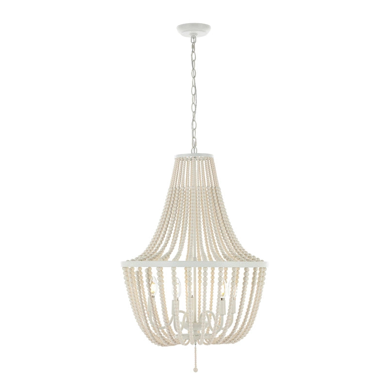 Suspension Fedosia 5 lumières de SAFAVIEH Lighting - 5 lumières - 56 cm (L) x 56 cm (P) x 81 cm (H)
