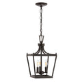 Suspension Soka 3 lumières de SAFAVIEH Lighting - 10 x 10 x 21-93 - 10L x 10P x 93H