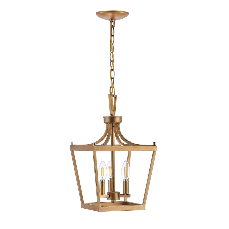 Suspension Soka 3 lumières de SAFAVIEH Lighting - 10 x 10 x 21-93 - 10L x 10P x 93H