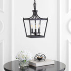 SAFAVIEH Lighting Soka 3-light Pendant - 10 x10 x21-93  - 10Wx10Dx93H