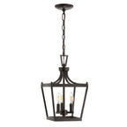 Suspension Soka 3 lumières de SAFAVIEH Lighting - 10 x 10 x 21-93 - 10L x 10P x 93H