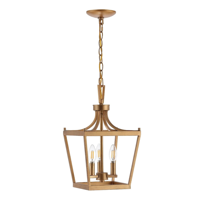 Suspension Soka 3 lumières de SAFAVIEH Lighting - 10 x 10 x 21-93 - 10L x 10P x 93H