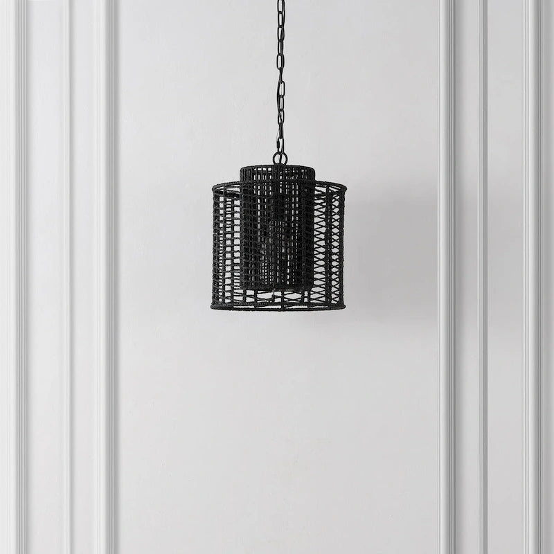 Suspension Gudula 12 de SAFAVIEH Lighting - 12 po L x 12 po P x 78 po H