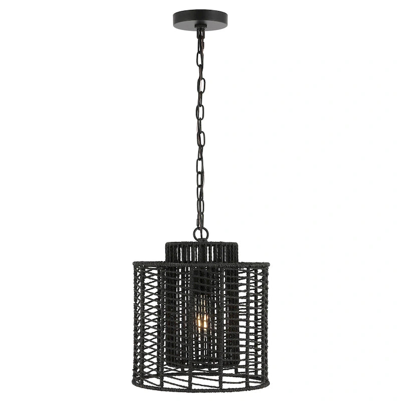 Suspension Gudula 12 de SAFAVIEH Lighting - 12 po L x 12 po P x 78 po H