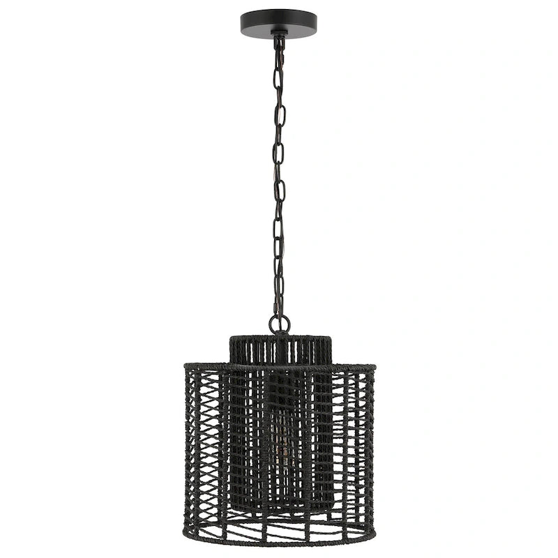Suspension Gudula 12 de SAFAVIEH Lighting - 12 po L x 12 po P x 78 po H
