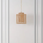 Suspension Gudula 12 de SAFAVIEH Lighting - 12 po L x 12 po P x 78 po H