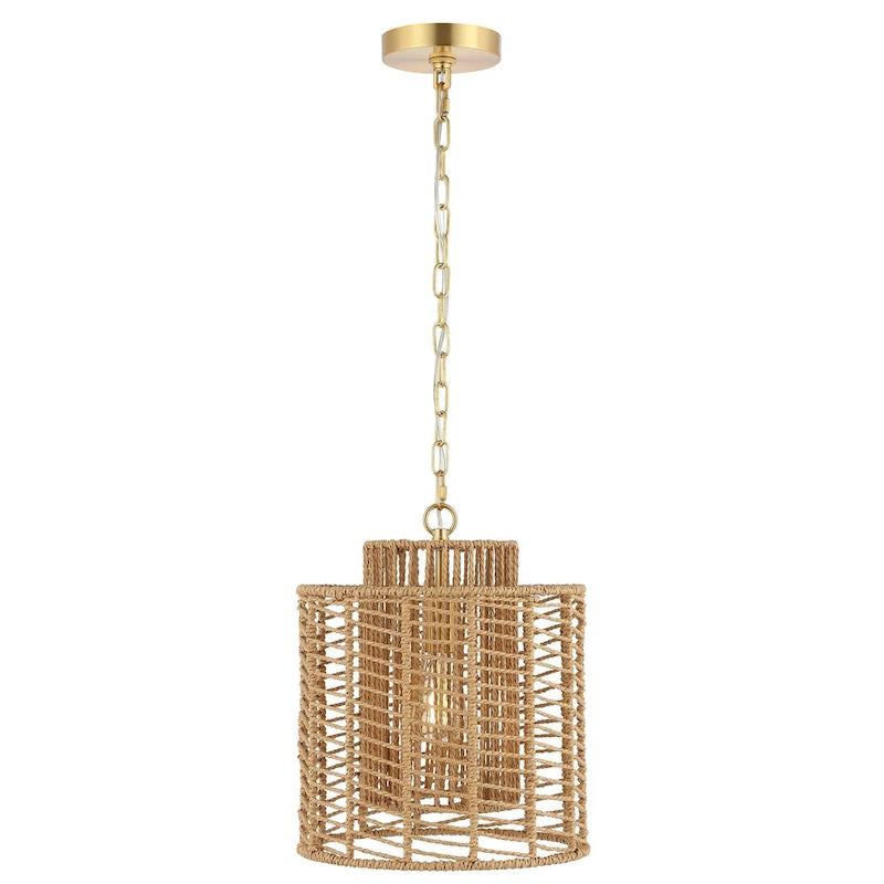 Suspension Gudula 12 de SAFAVIEH Lighting - 12 po L x 12 po P x 78 po H