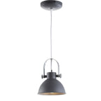 Suspension LED blanche réglable Orhideea de SAFAVIEH Lighting (1 lumière) - 15,9 x 15,9 x 25,4 cm (6 x 6 x 82 cm) - 15,2 x 15,2 x 20,3 cm (6 x 6 x 82 cm)