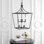 SAFAVIEH Lighting Ghida 8-light Pendant - 20 x20 x37.5-109.5  - 20Wx20Dx110H
