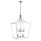 Suspension Ghida 8 lumières de SAFAVIEH Lighting - 20 x 20 x 37,5-109,5 cm - 20 cm L x 20 cm P x 110 cm H