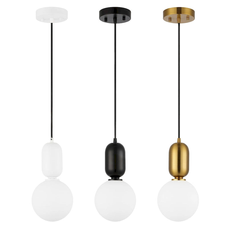 Ensemble de 3 suspensions SAFAVIEH Kobie 15 cm (6 po) - 15 cm (6 po) L x 15 cm (6 po) P x 33 à 183 cm (13 à 72 po) H - Couleurs assorties - 15 cm (6 po) L x 15 cm (6 po) P x 183 cm (72 po) H