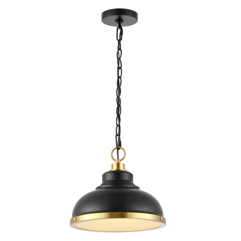Suspension SAFAVIEH Selveta 30,5 cm (12 po) - 30,5 cm (12 po) L x 30,5 cm (12 po) P x 35,5 à 185 cm (14 à 73 po) H - Bronze huilé - 30,5 cm (12 po) L x 30,5 cm (12 po) P x 185,5 cm (73 po) H