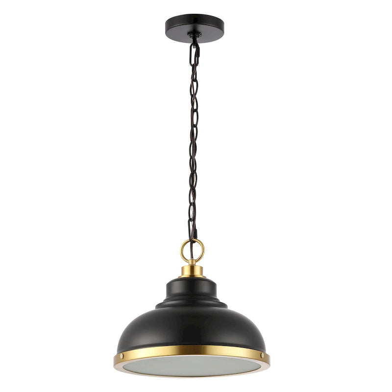 Suspension SAFAVIEH Selveta 30,5 cm (12 po) - 30,5 cm (12 po) L x 30,5 cm (12 po) P x 35,5 à 185 cm (14 à 73 po) H - Bronze huilé - 30,5 cm (12 po) L x 30,5 cm (12 po) P x 185,5 cm (73 po) H