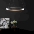 SAFAVIEH Lighting Adje 74-inch Modern White Adjustable LED Pendant - 24  W x 24  L x 12-74  H - 24Wx24Dx61H