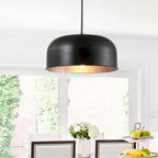 SAFAVIEH Lighting Vildan Adjustable 1-Light Led Grey Pendant - 12.1 x12.1 x7.5--79.5  - Painted Grey - 12Wx12Dx80H