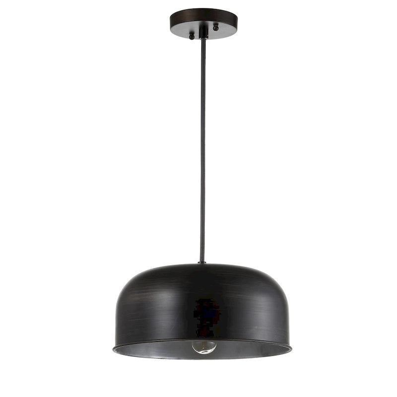 Suspension LED grise réglable Vildan de SAFAVIEH Lighting (1 lumière) - Dimensions : 12,1 x 12,1 x 7,5 à 79,5 cm - Peinture grise - Dimensions : 12 x 12 x 80 cm (L x P x H)