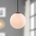 SAFAVIEH Lighting Kyousuke Adjustable 1-Light Brass Pendant - 11.5 x11.5 x14.5-86.5  - Gold - 12Wx12Dx87H