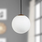 Suspension Kyousuke de SAFAVIEH Lighting, réglable, 1 lumière, en laiton - 11,5 x 11,5 x 14,5-86,5 cm - Or - 12 cm (L) x 12 cm (P) x 87 cm (H)