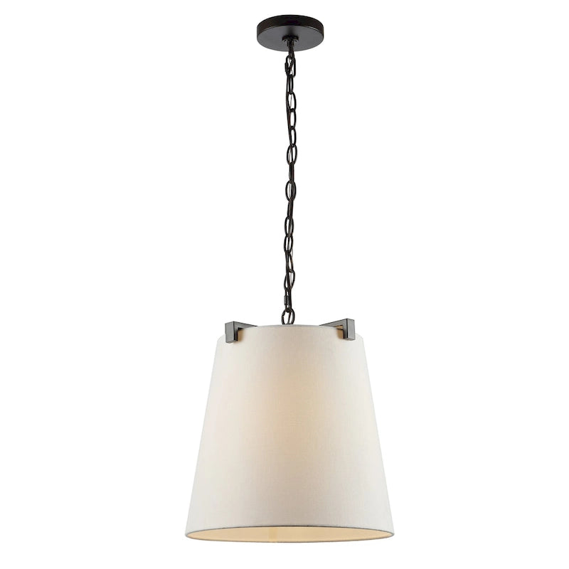 Suspension Caridad de SAFAVIEH Lighting - 13 x 13 x 13 cm - Bronze huilé - 13 cm (L) x 13 cm (P) x 88 cm (H)