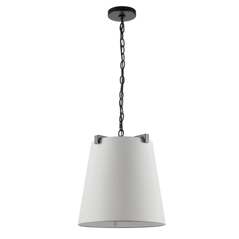 Suspension Caridad de SAFAVIEH Lighting - 13 x 13 x 13 cm - Bronze huilé - 13 cm (L) x 13 cm (P) x 88 cm (H)