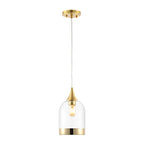 Suspension Anouschka 17 cm (6,7 pouces) de SAFAVIEH Lighting - 25,4 cm (10 pouces) L x 25,4 cm (10 pouces) P x 30,5 cm (12 pouces) H - Or