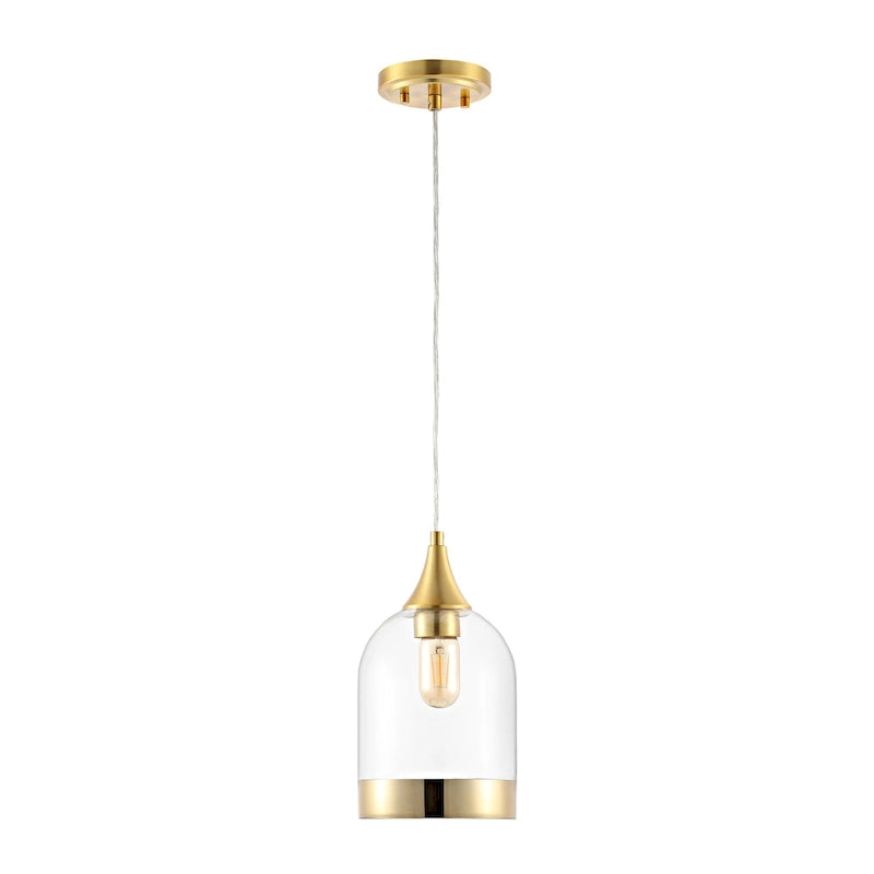 Suspension Anouschka 17 cm (6,7 pouces) de SAFAVIEH Lighting - 25,4 cm (10 pouces) L x 25,4 cm (10 pouces) P x 30,5 cm (12 pouces) H - Or