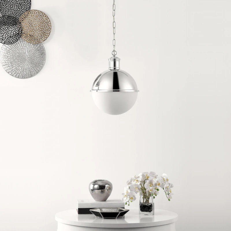 Suspension SAFAVIEH Lighting Gulseven 32,3 cm (12,7 pouces) - 33 cm (13 po) L x 33 cm (13 po) P x 46 cm (18 po) H