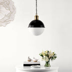 Suspension SAFAVIEH Lighting Gulseven 32,3 cm (12,7 pouces) - 33 cm (13 po) L x 33 cm (13 po) P x 46 cm (18 po) H
