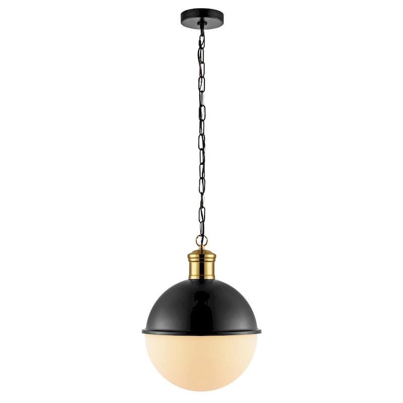 Suspension SAFAVIEH Lighting Gulseven 32,3 cm (12,7 pouces) - 33 cm (13 po) L x 33 cm (13 po) P x 46 cm (18 po) H