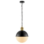 Suspension SAFAVIEH Lighting Gulseven 32,3 cm (12,7 pouces) - 33 cm (13 po) L x 33 cm (13 po) P x 46 cm (18 po) H