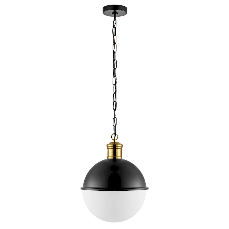 Suspension SAFAVIEH Lighting Gulseven 32,3 cm (12,7 pouces) - 33 cm (13 po) L x 33 cm (13 po) P x 46 cm (18 po) H