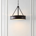 SAFAVIEH Lighting Torbjorg 4-light 19.5-inch Pendant - 20  W x 20  D x 22-94  H - Oil Rubbed Bronze - 20Wx20Dx94H