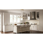 Lustre linéaire Penley à 6 lumières en or brossé