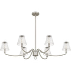 Lustre linéaire McKinney à 6 lumières en nickel brossé