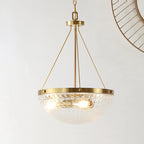 Suspension Thorin 3LT de SAFAVIEH Lighting, 42 cm (16,5 po) - 43,2 cm (17 po) L x 43,2 cm (17 po) P x 259 cm (102 po) H