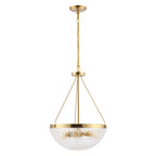 Suspension Thorin 3LT de SAFAVIEH Lighting, 42 cm (16,5 po) - 43,2 cm (17 po) L x 43,2 cm (17 po) P x 259 cm (102 po) H