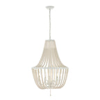 Suspension Elanie 5LT de SAFAVIEH Lighting, 56 cm (22 po) - 56 cm (22 po) L x 56 cm (22 po) P x 81 cm (32 po) H