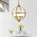 SAFAVIEH Lighting Forler 4-light LED Adjustable Pendant - 17 W x 17 D x 98 H