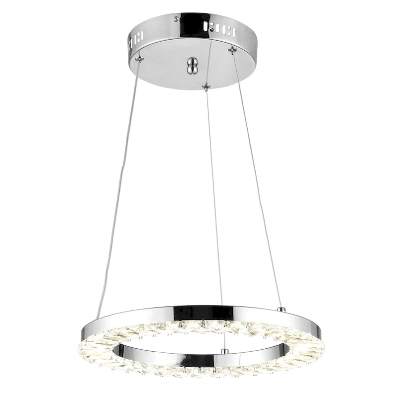 Suspension LED Messon de SAFAVIEH Lighting - 14 cm L x 14 cm P x 74 cm H