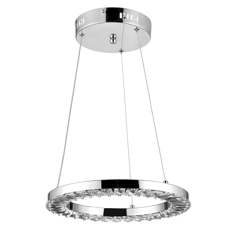 Suspension LED Messon de SAFAVIEH Lighting - 14 cm L x 14 cm P x 74 cm H