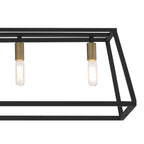 Luminaire pour îlot de cuisine moderne de style ferme, 7 lumières - 55