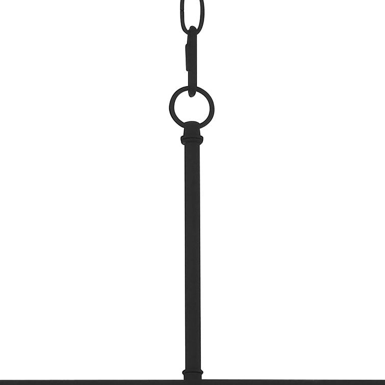 Luminaire pour îlot de cuisine moderne de style ferme, 7 lumières - 55