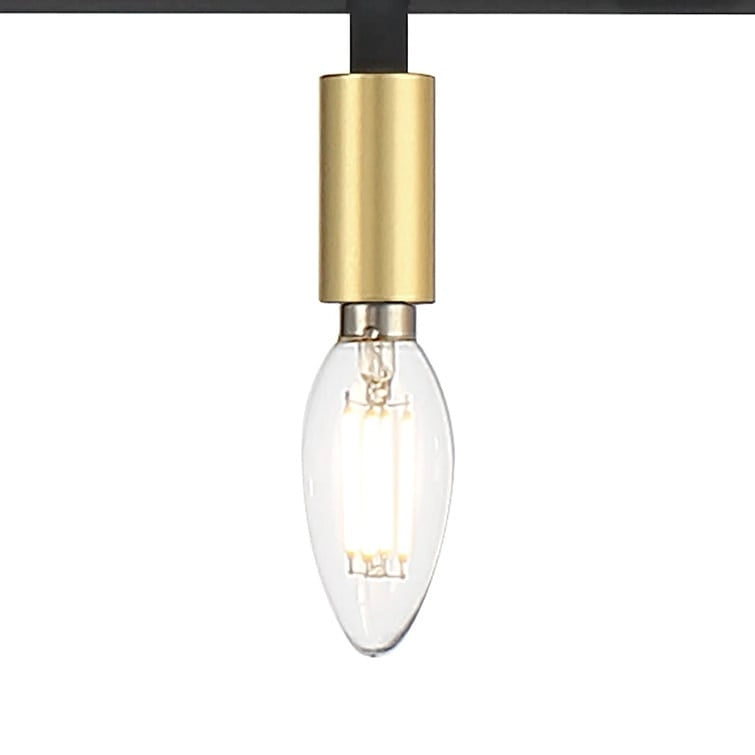 Luminaire pour îlot de cuisine moderne de style ferme, 7 lumières - 55
