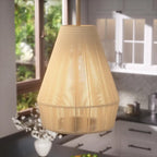 Acroma 1-light Farmhouse Coastal Rattan Kitchen Island Light - N/A